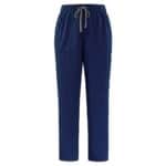 Ezmedwear Unisex Scrub Set, Cargo Pants, Navy, L-3XL
